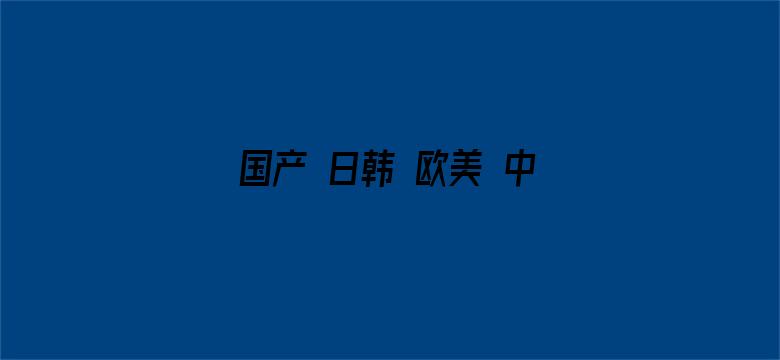 >国产 日韩 欧美 中文 另类横幅海报图